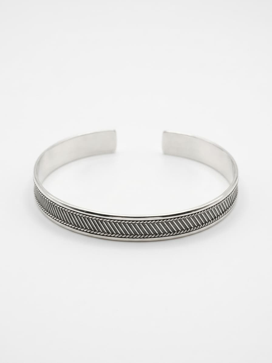 Carlotta Silver Bangle