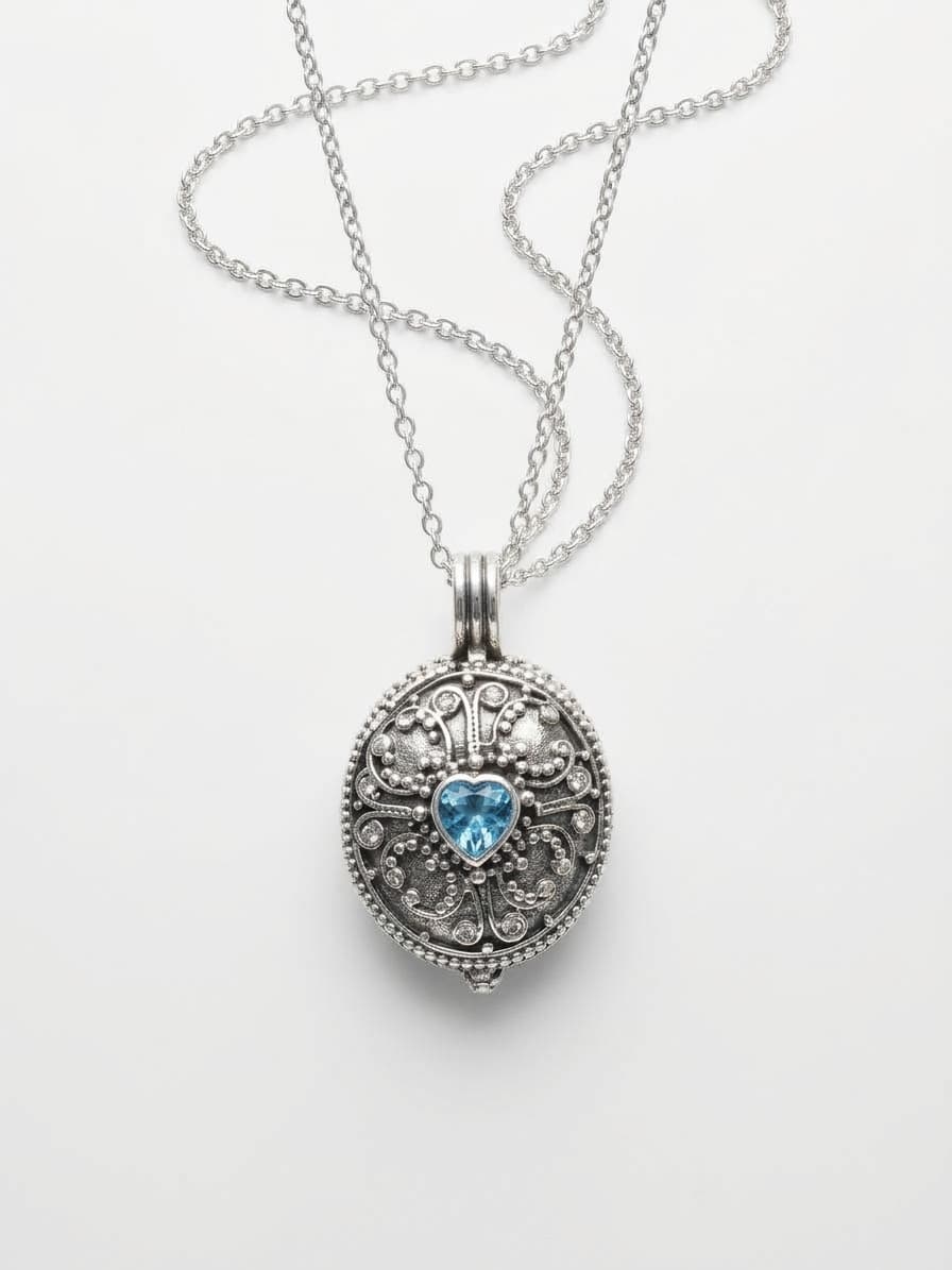 Aurora Silver Pendants
