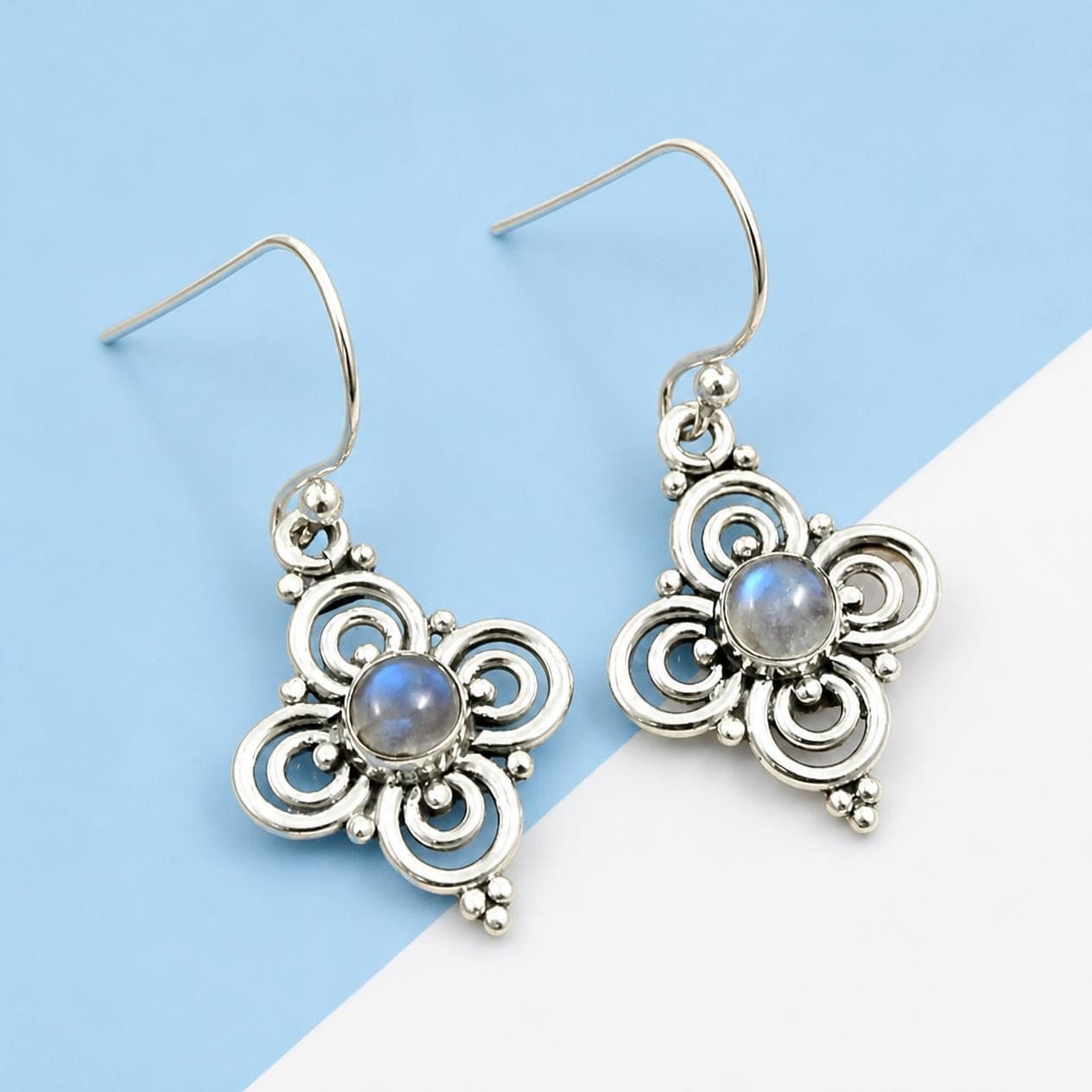 Lucky Silver Earrings